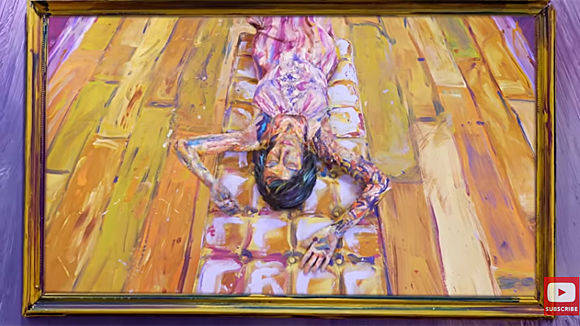 Der Beitrag der Videokünstlerin Alexa Meade. 