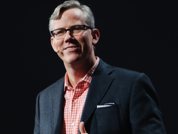 Sieht eine rosige Zukunft für Chatbots: Brian Halligan, Hubspot