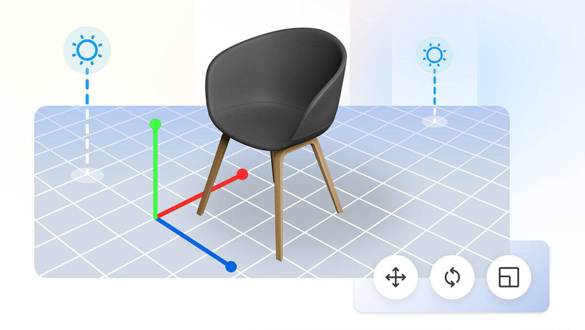 3D-Scene-Editor--Mit-dem-Scene-Editor-werden-Bilder-bzw.-Hintergründe-erstellt,-innerhalb-derer-3D-Modelle-von-Produkten-platziert-werden.