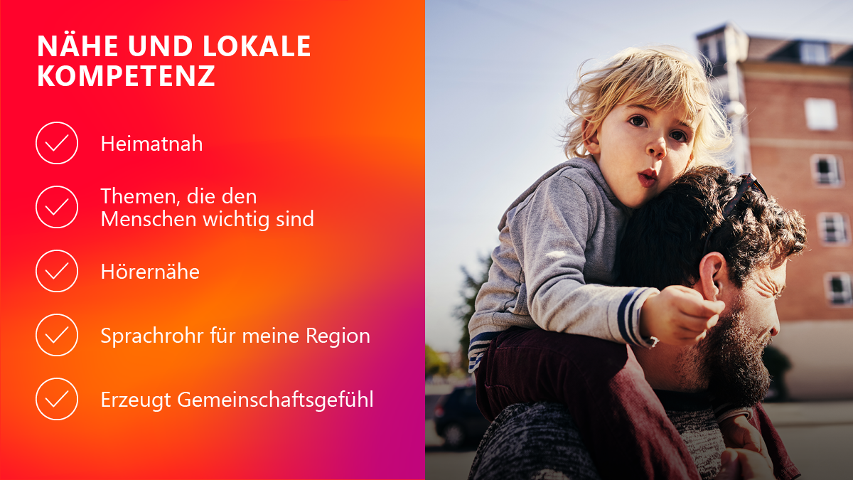 Heimatnähe und Hörernähe gehören zum Image von Radio NRW.