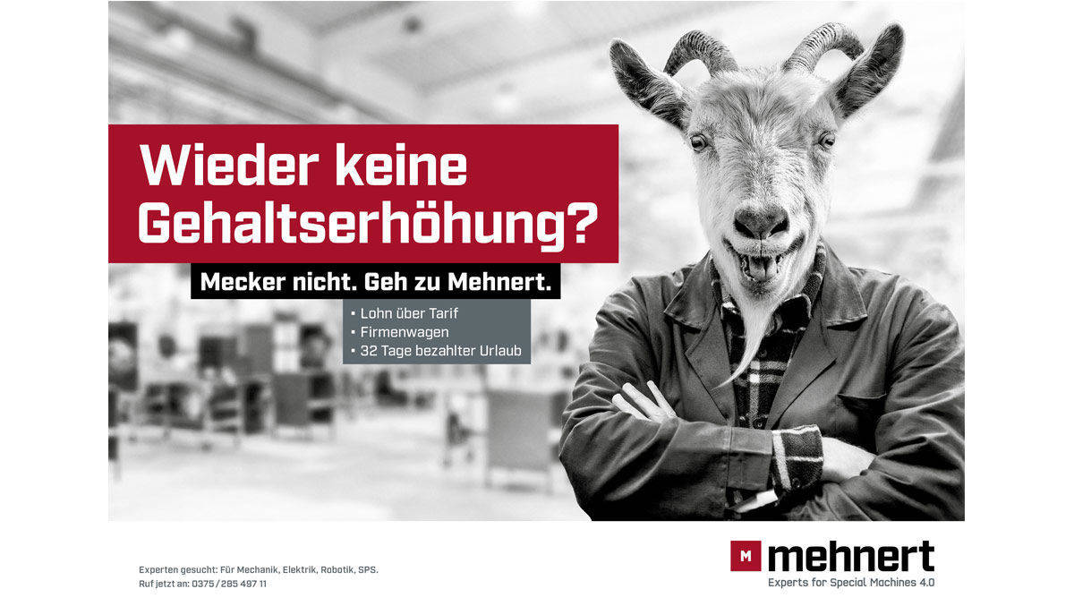 Auch mal ungewöhnliche Wege gehen: Mehnert