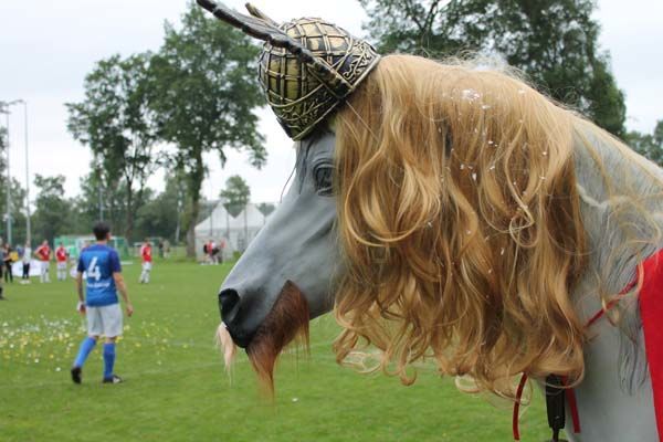 Der Einhorn-Hype macnt vor dem Fußballplatz nicht Halt.