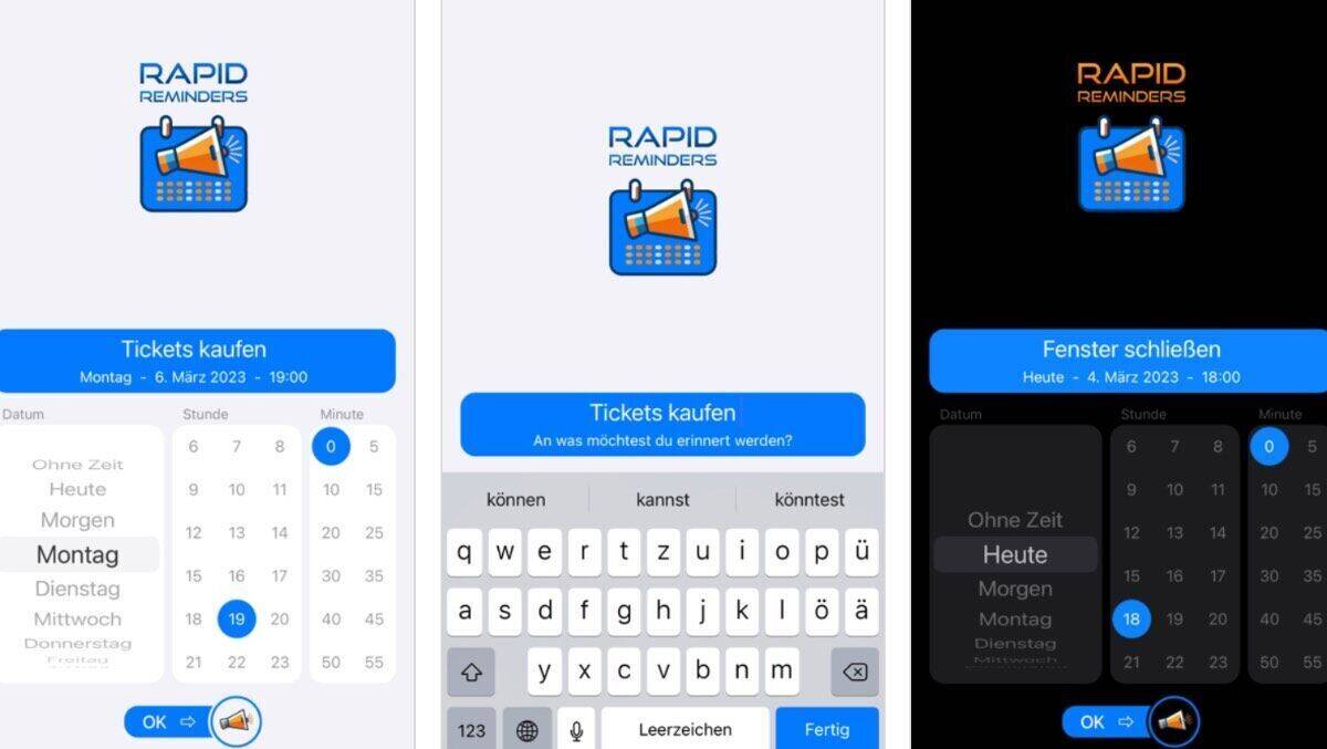 Schneller Erinnerungen anlegen: Rapid Reminders kann es.