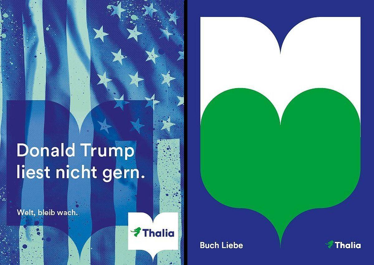 Die ersten Motive der Thalia-Kampagne.