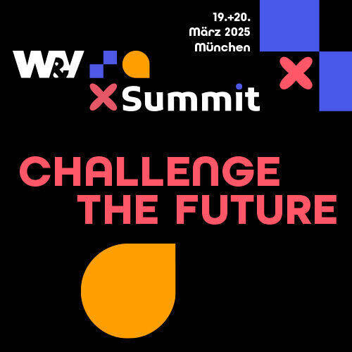 Der W&V Summit findet am 19. und 20. März 2025 in München statt.