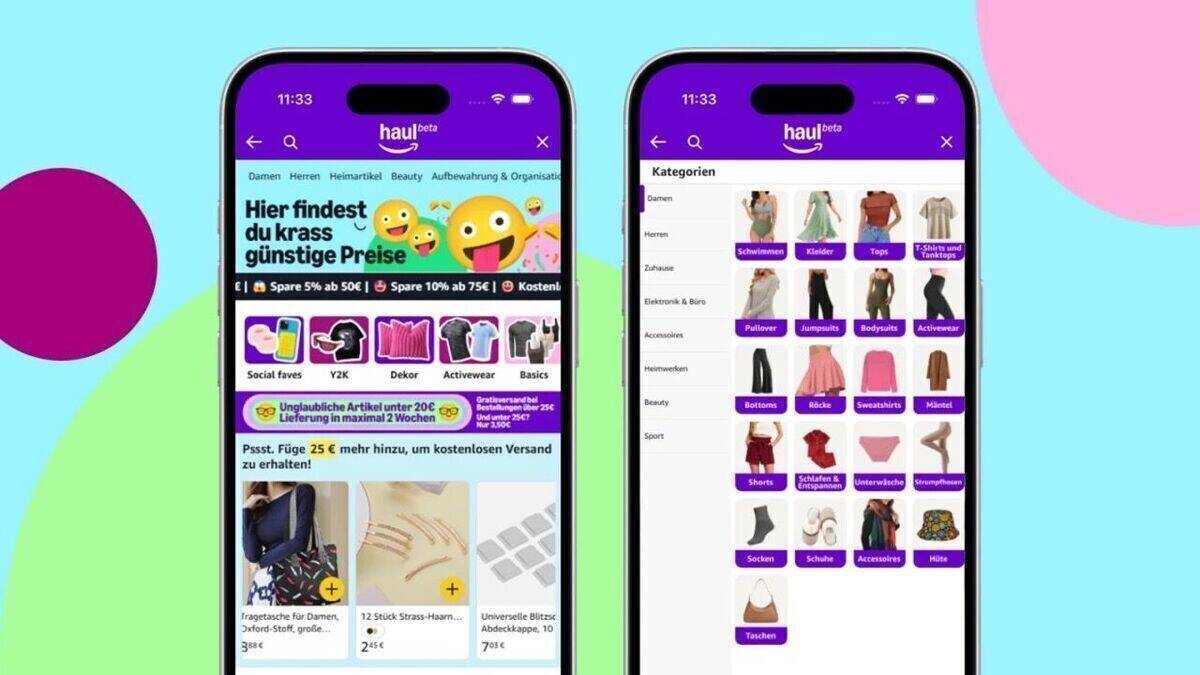 Amazon Haul jetzt auch in Deutschland.