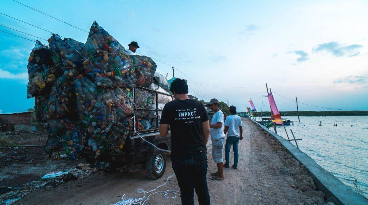 Mehr als 870.000 Kilo Plastik habe Got Bag bereits gesammelt.