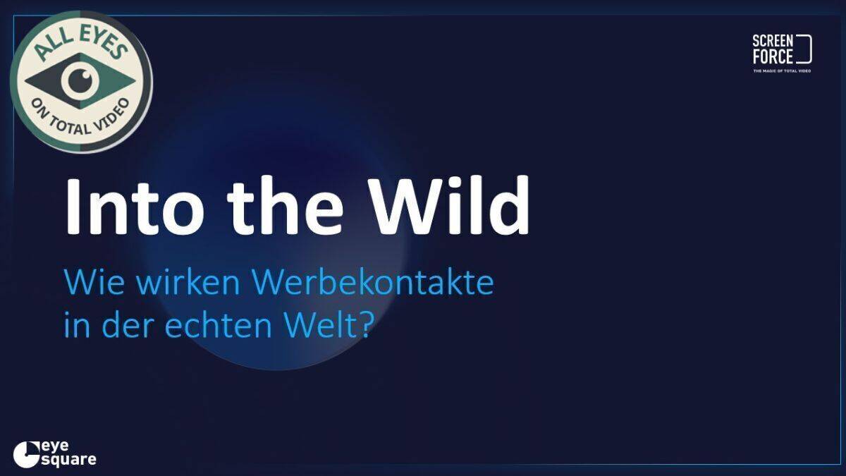 Weitere Ergebnisse der Studie werden auf Teil 2 der Screenforce Days, der Dmexco, vorgestellt. 