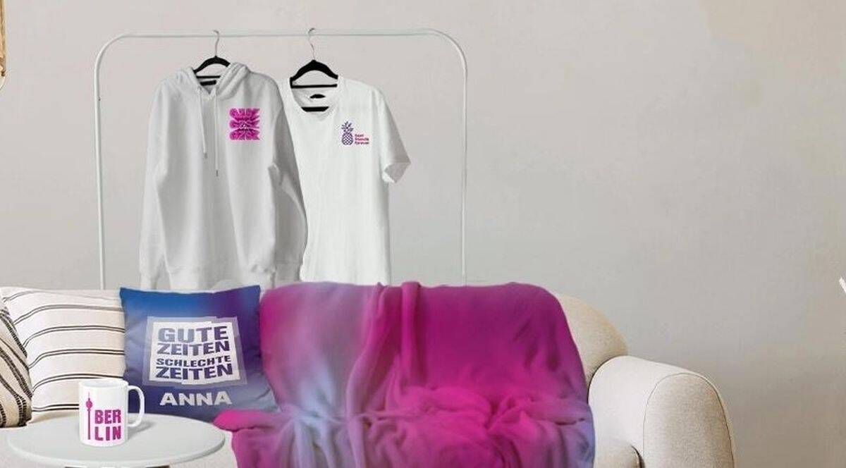 Eine "GZSZ"-Decke mit dem Namen des Liebsten?