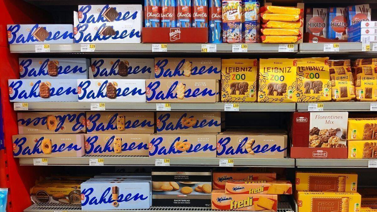 Sehr schick - die neuen Bahlsen-Packungen. Nur leider schwächelt der Absatz.