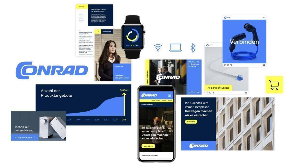 Conrad Electronic mit neuem Auftritt