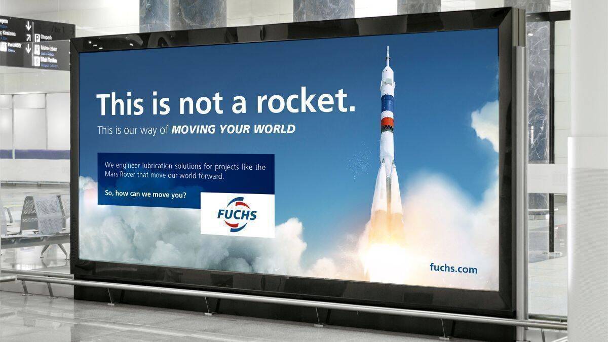 Fuchs startet werblich durch.