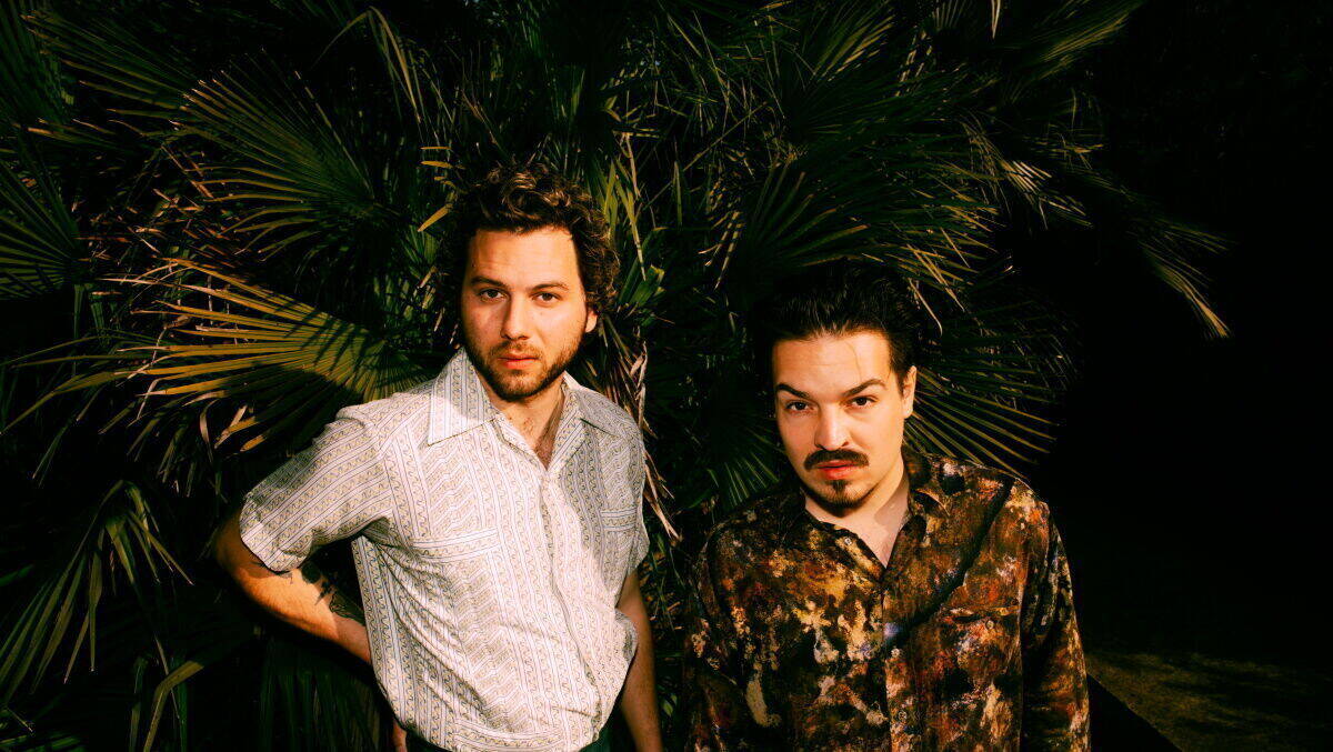 Die Milky Chance-Mitglieder Clemens Rehbein (rechts) und Philipp Dausch.