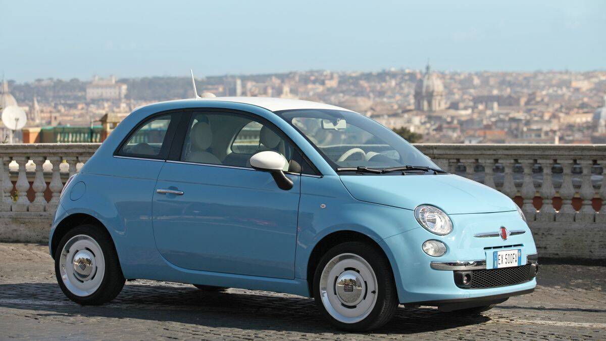 Der Fiat 500.