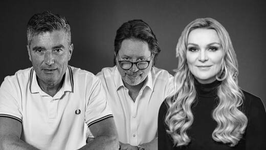 Detlef Arnold, Reinhard Crasemann und Ines Imdahl