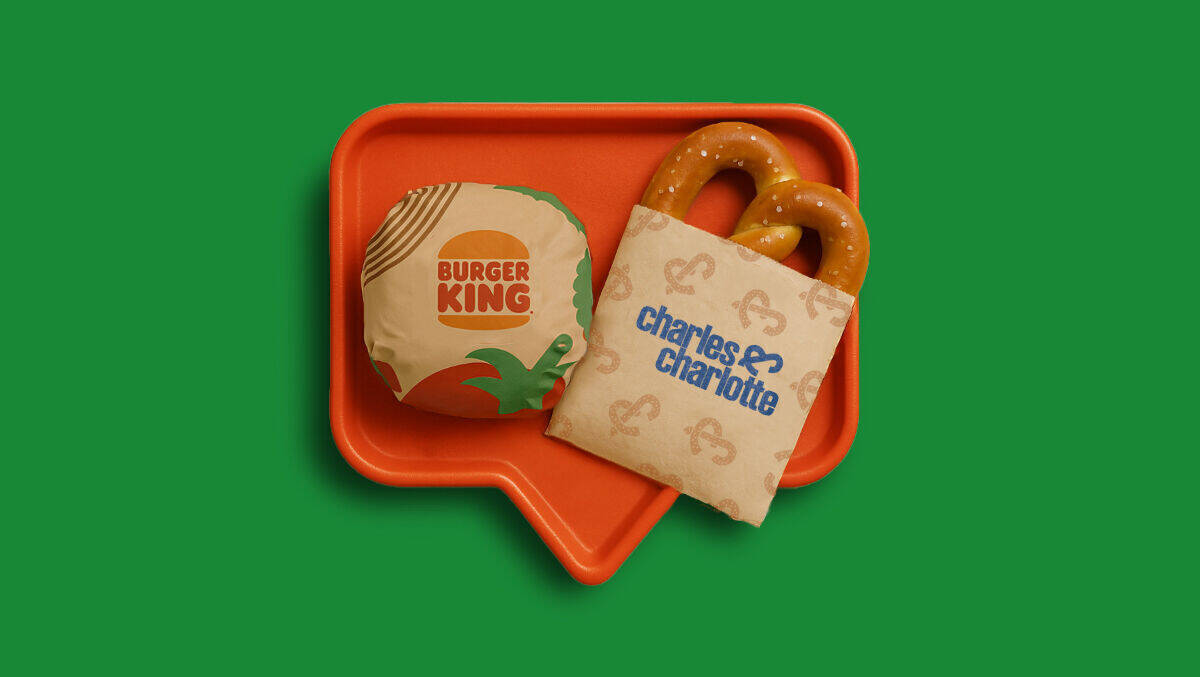 Burger King, Charles & Charlotte gehen gemeinsame Wege.