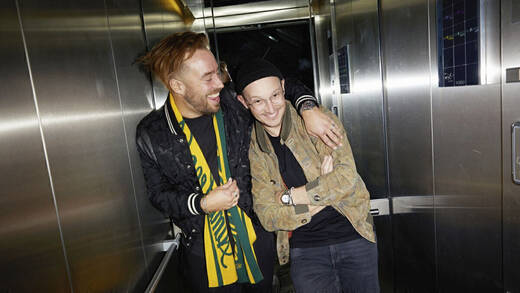 David Stephan und Martin Eggert