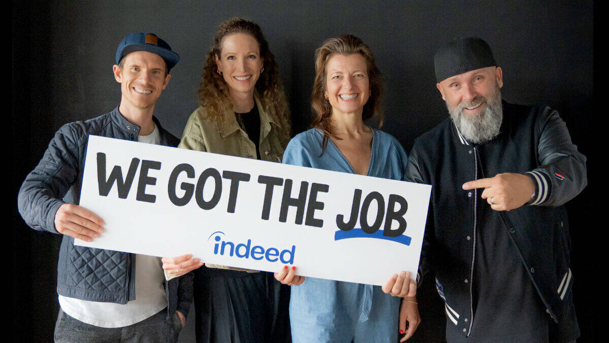 v. l. n. r.: Andy Wyeth, Liselotte Schwenkert, Stefanie Kuhnhen, Niko Backspin.