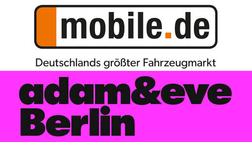 Arbeiten zusammen: Mobile.de und Adam & Eve Berlin