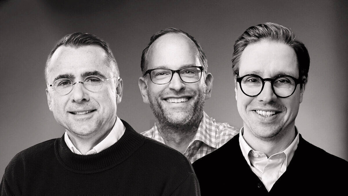 v.l.n.r.: Laurent Jaulin, Julius Möbius, Daniel Walloch