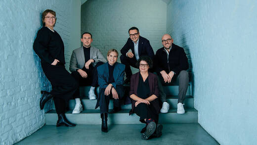 Das neue Ogilvy Group Germany Board (v.l.n.r.): Nina Kumpovic, Maximilian Weiss, Alessa Thönnessen, Armin Jochum, Karin Helfer und Chris Jungjohann