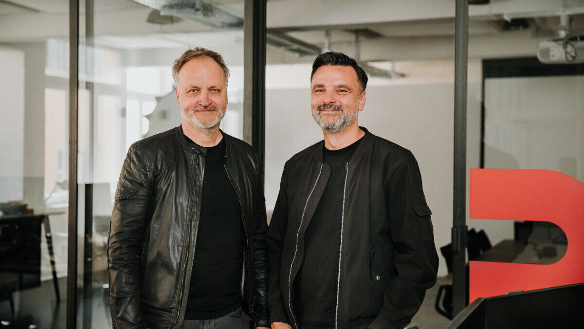 Stefan Zschaler und Florentin Hock