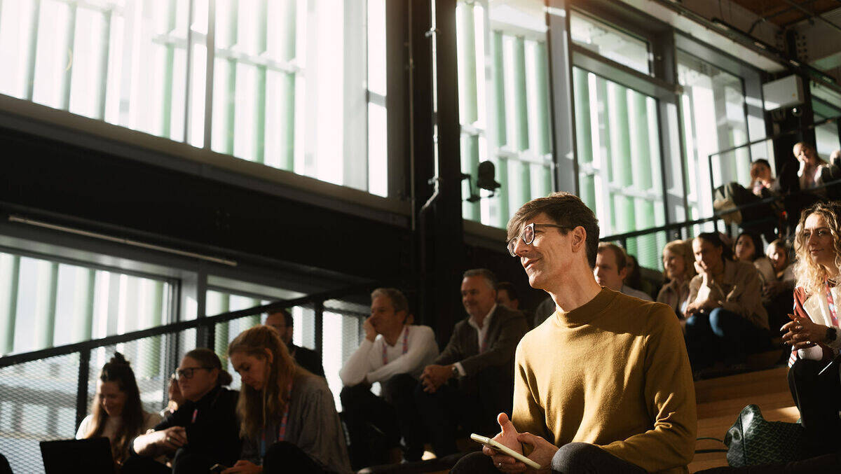 W&V-Redakteur Conrad Breyer bei der Weischer-Konferenz It Matters in Hamburg: Nichts ist vorbei!