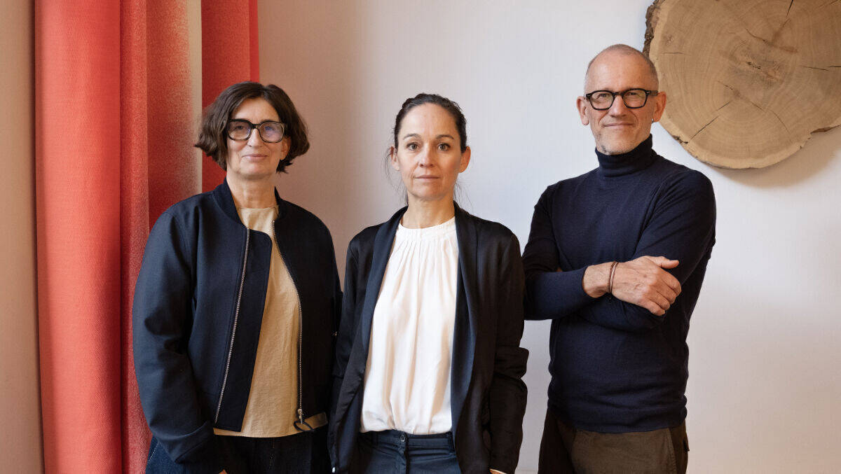 Von links: Irmgard Hesse, Hanna Oberrenner, Marcus von Hausen.