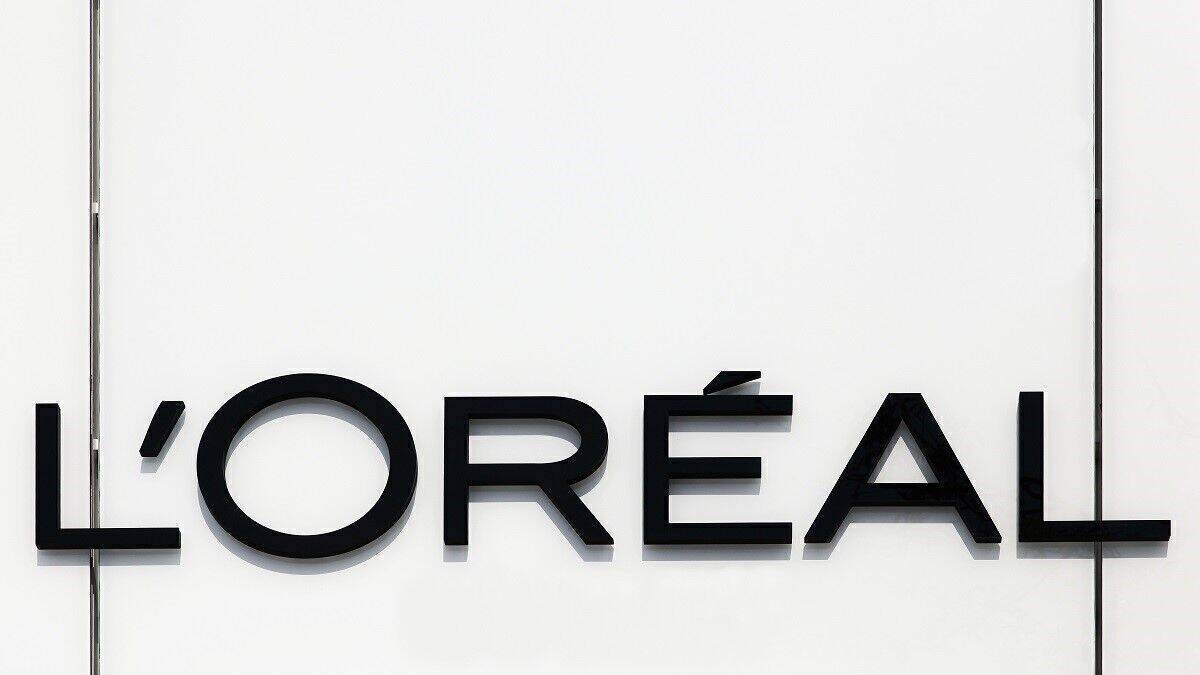 L'Oréal-Schriftzug