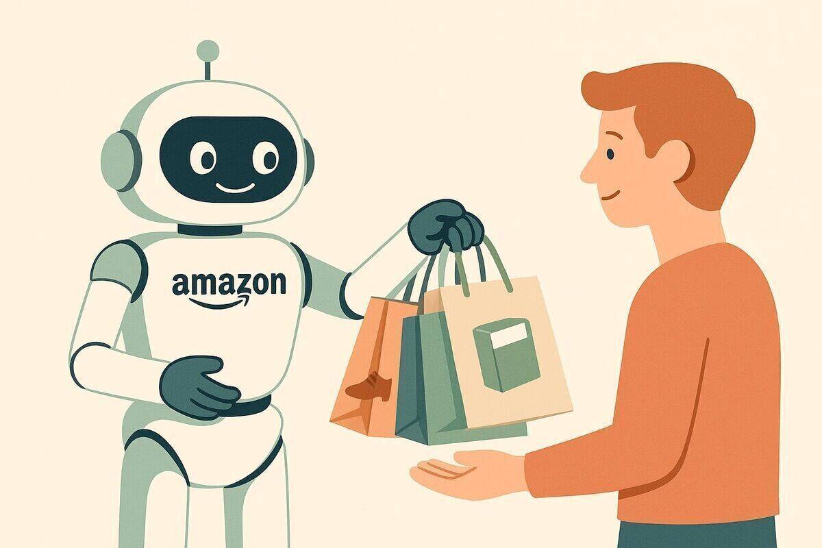 „Mit einem Klick zum Einkaufshelfer: Amazons neuer KI-Agent übernimmt den Shopping-Prozess – sogar außerhalb des eigenen Ökosystems.“