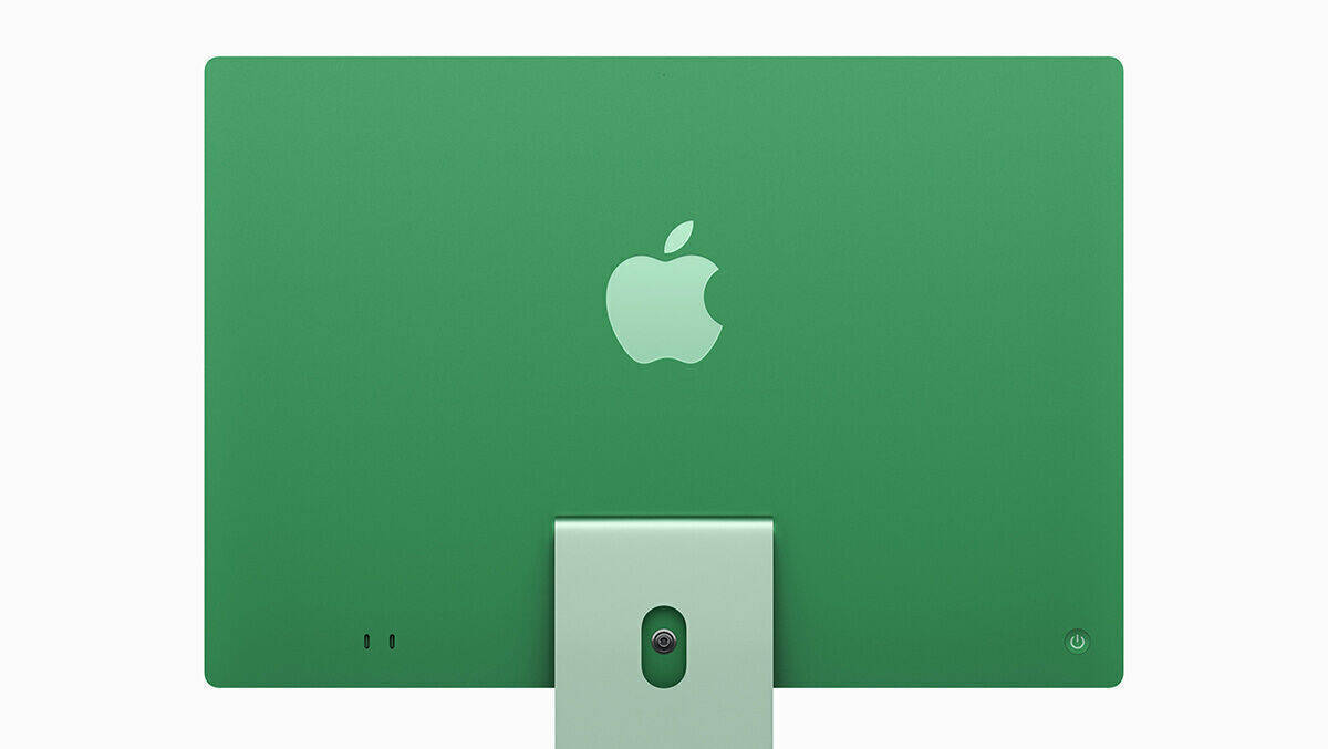 Grüne Hoffnung: Der iMac M4 war diese Woche die erste der Apple-Neuheiten.