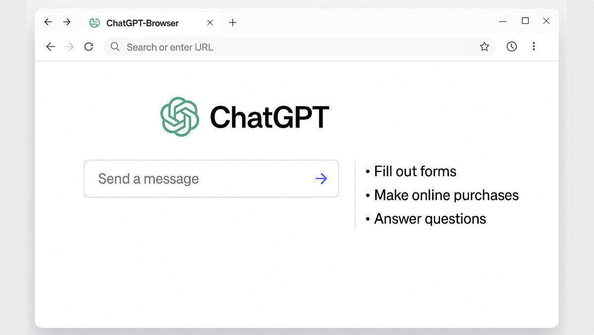 So stellt sich ChatGPT den neuen ChatGPT-Browser vor.