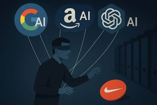 Von KI-Diensten geführt, werden Nutzer blind für Marken. Willkommen in der Post-Sichtbarkeits-Ära.