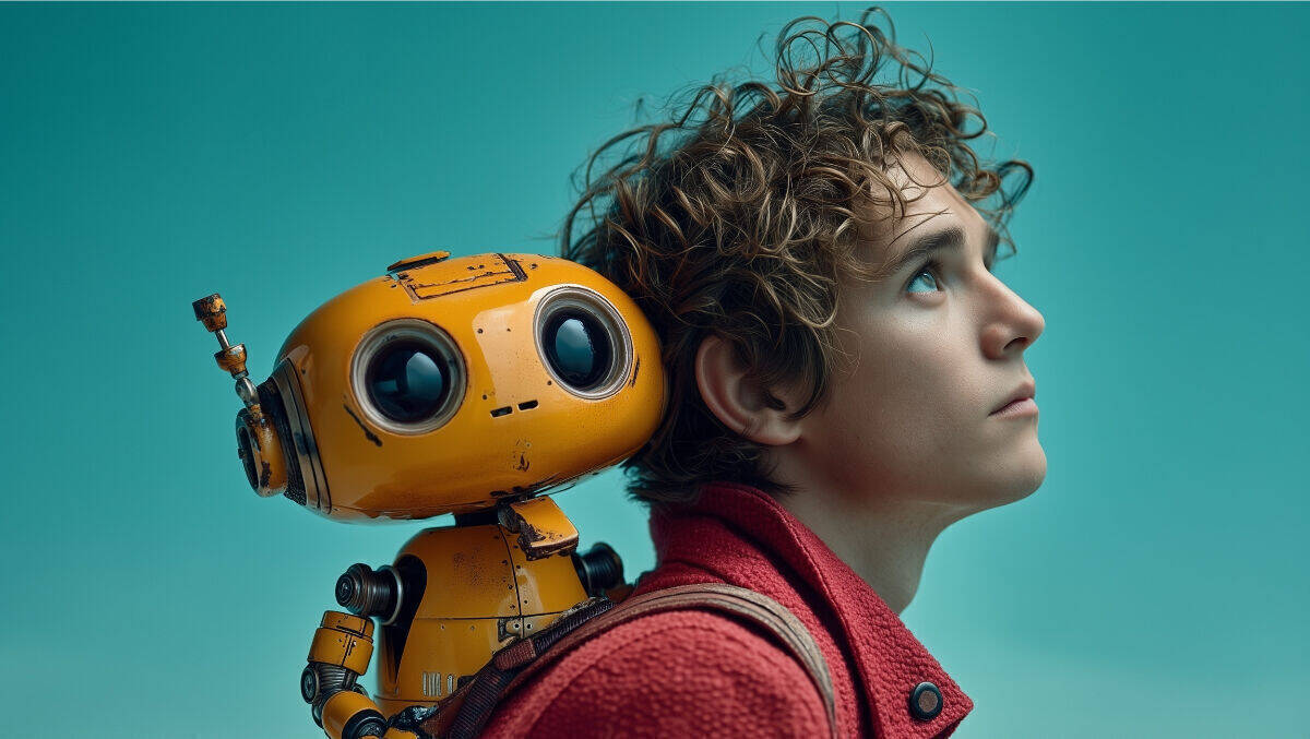 Immer bereit, dir zu helfen: die KI.