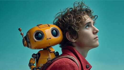 Immer bereit, dir zu helfen: die KI.