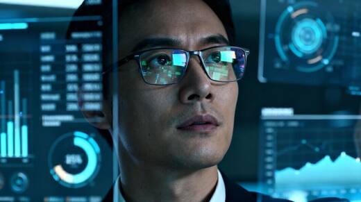 ChatGPT steigert Produktivität im Arbeitsalltag – Illustration für KI-gestützte Wissensarbeit.