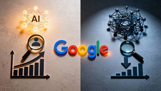 Googles KI-Offensive bringt Licht und Schatten für Werbetreibende.