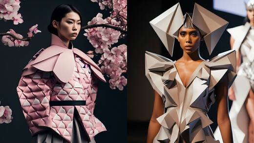 So sieht Mode aus, die ausschließlich von einer KI generiert wurde.