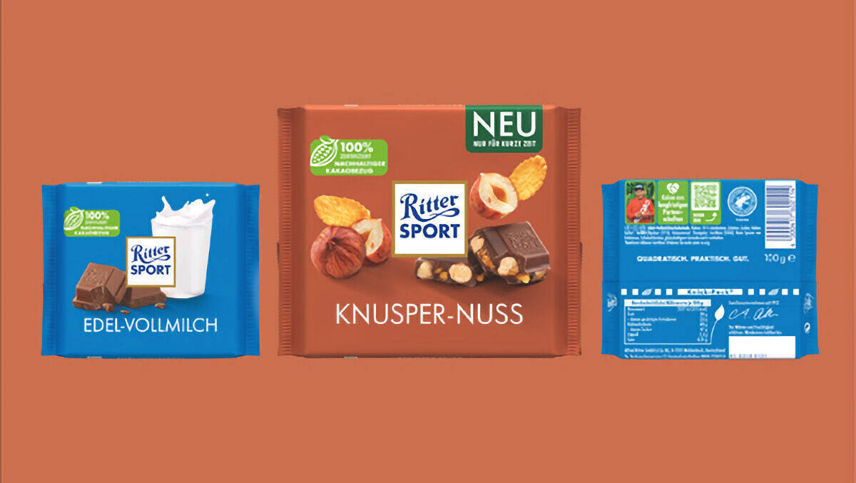 Neue Sorte, neues Design: Bei Ritter tut sich wieder was.
