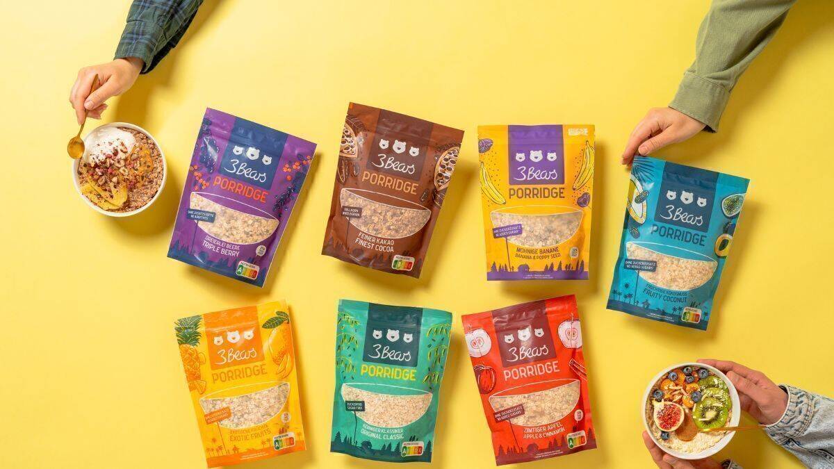 Haferflocken mit Benefits - so könnte man das Geschäftsmodell von 3Bears beschreiben.