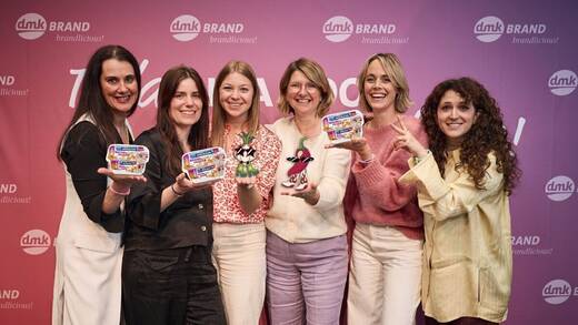 Milrams Co-Creation-Team um Marketing Chefin Nicole Liedloff (ganz links)