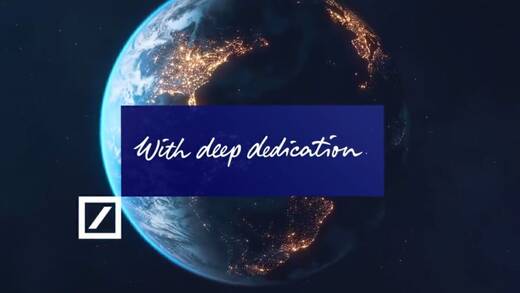 Die Positionierung der Deutschen Bank.