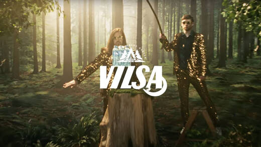 Siegfried & Joy lassen die Folie verschwinden.