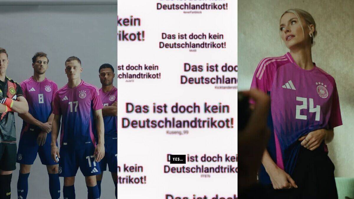 Pink passt nicht zu Fußball: Drei Tage nach Vorstellung der neuen Trikots wurde ein Video veröffentlicht, das auf die erwarteten Reaktionen eingeht.