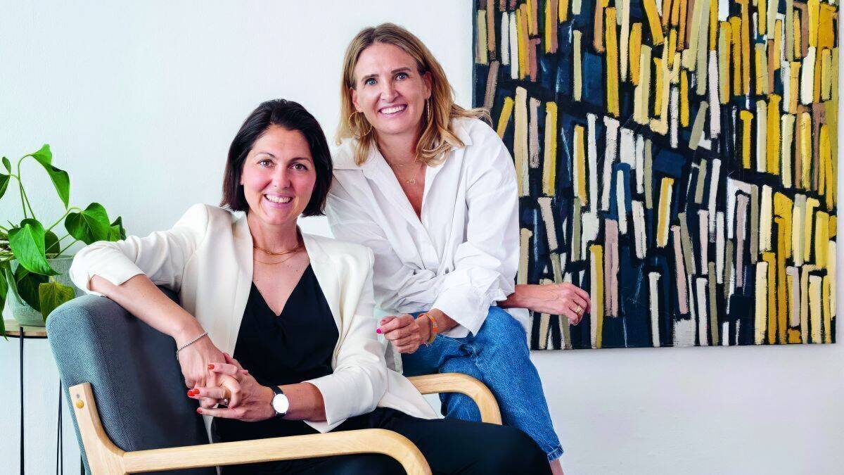 Christina Hildebrandt und Lisa Hipp (vorne)