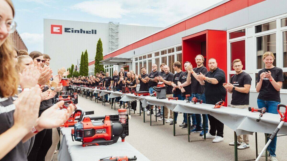 Einhell ist jetzt Weltrekordhalter in Sachen Akku.