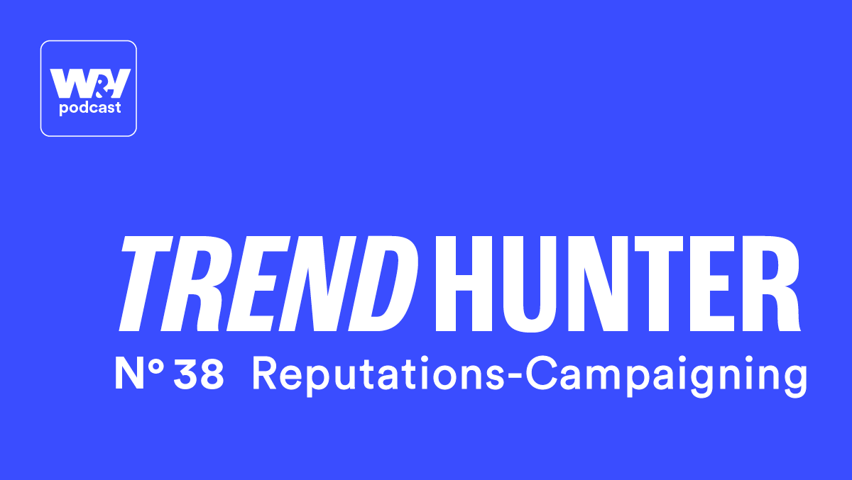 Wie geht ein Konzern wie Nestlé mit massiver Kritik um? Darüber sprechen wir in Folge 38 des W&V Trendhunter mit den Verantwortlichen der gerade laufenden Reputationskampagne.