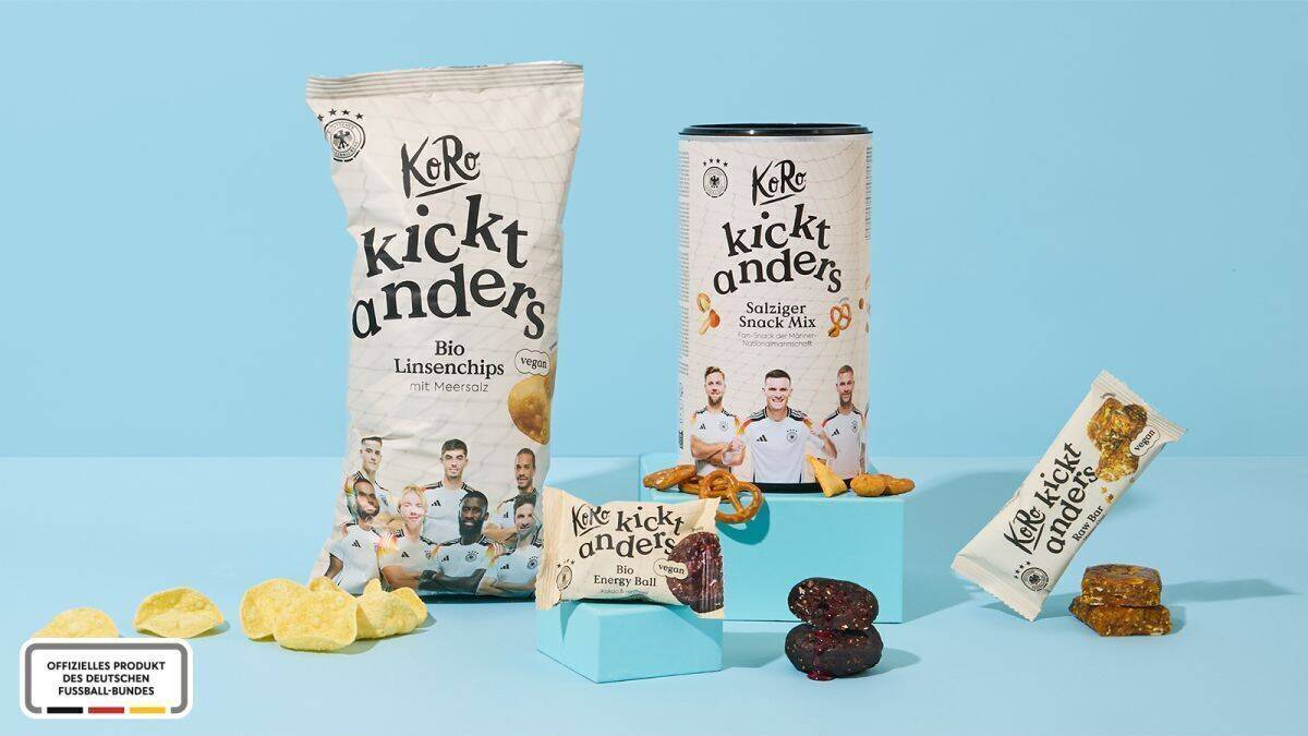 KoRo und der DFB sind "Snackpartner"