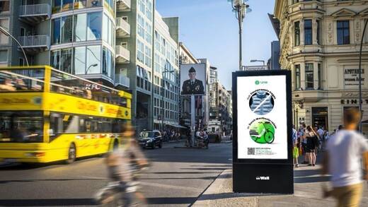 OOH-Motiv der Lime-Kampagne