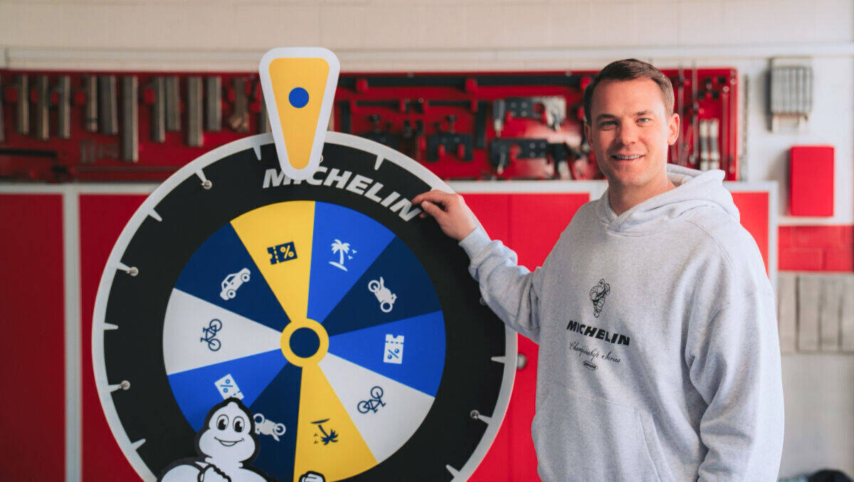 Attraktive Preise gewinnen mit Michelin und Manuel Neuer.